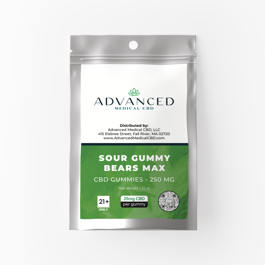 Advanced Medical CBD - Sour Gummy Bears Max 250mg
